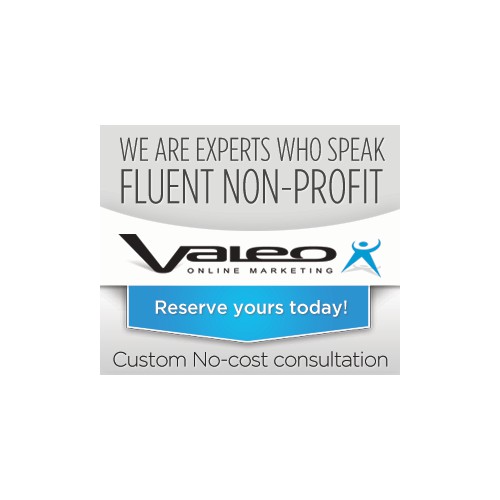 Banner ad for Valeo Design and Marketing - sizes 728x90, 160x600, 300x250