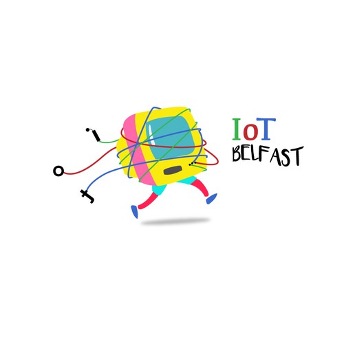 IoT BELFAST Logo Concept