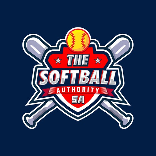 SOFTBALL SPORT LOGO