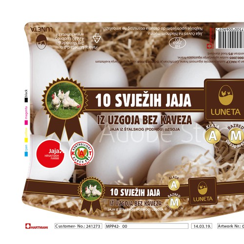 eggs packaging design