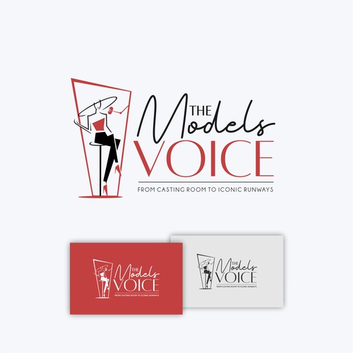 The Models Voice Logo