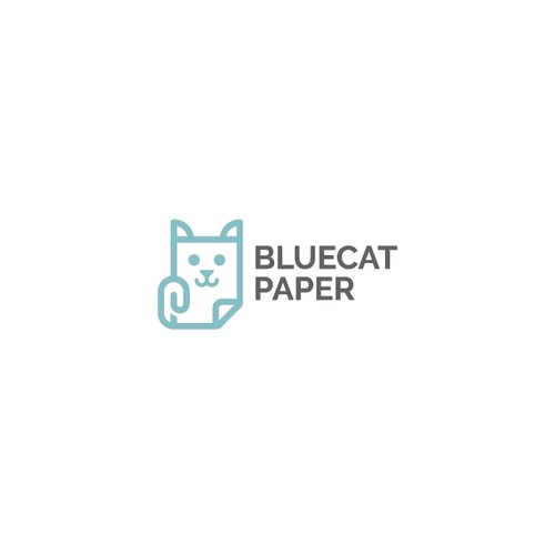 Bluecat paper logo