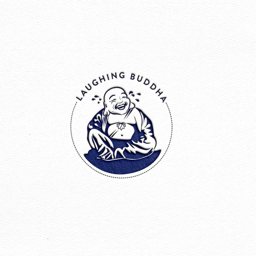 Laughing buddha logo