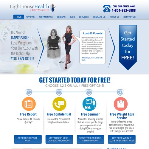 Create a Weight Loss Website