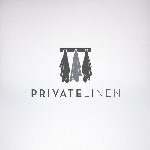 Logo concept for Private Linen