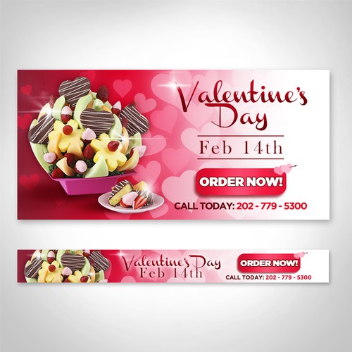 Banner Valentine's Day