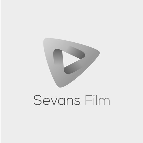 minimalist and classical logo for Seafans film
