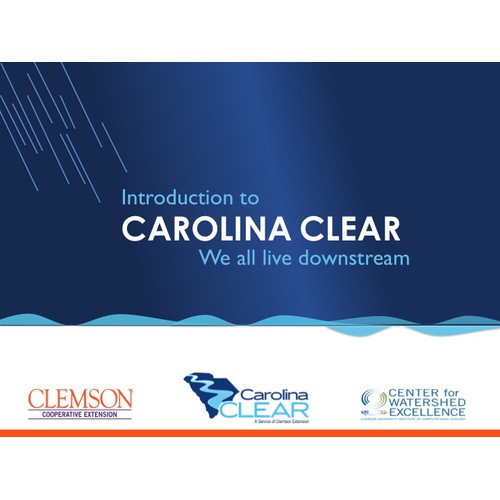 PowerPoint redesign for Water Research at Clemson