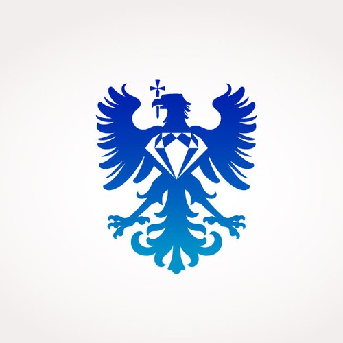Logo design concept Gemological Institute of Romania