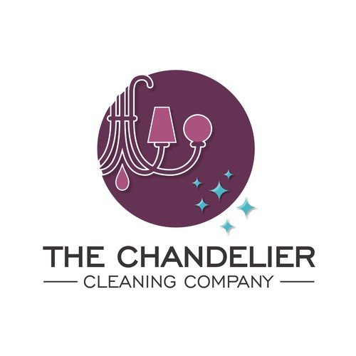 Logo Concept for The Chandelier Cleaning Company