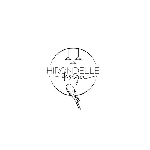 Logo concept "Hirondelle design"