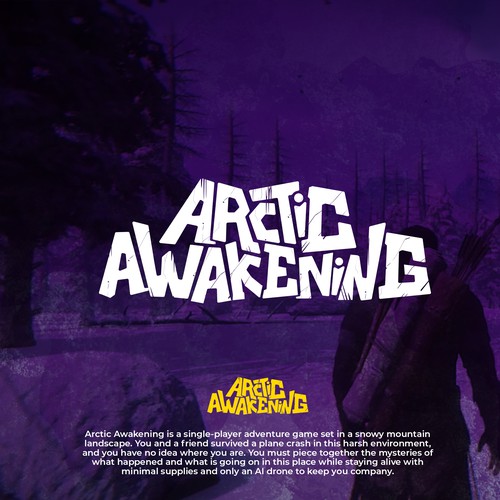typography for Arctic Awakening