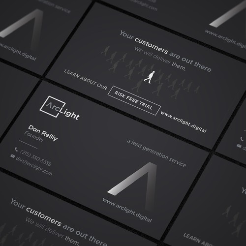 Business Card Concept for Digital Marketing Firm