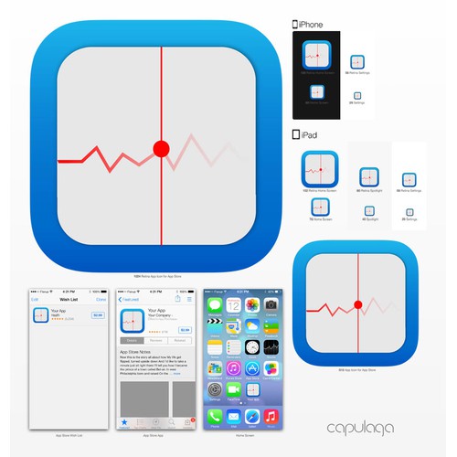 Icon app for medical