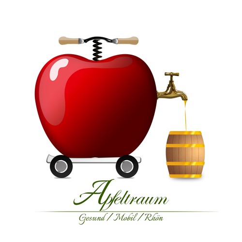 ingenious idea for mobile apple pressing for apfeltraum germany 