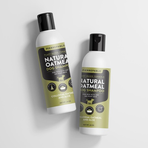 Natural Oatmeal Dog Shampoo