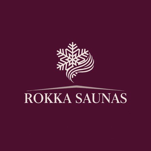 Sauna startup simple & sophisticated logo