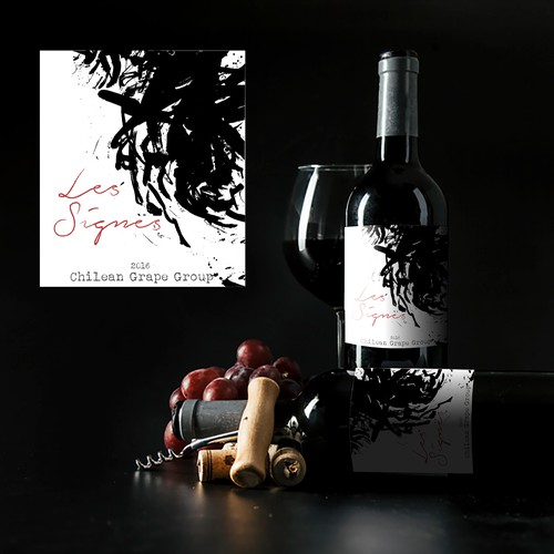 Wine Label design contest entry