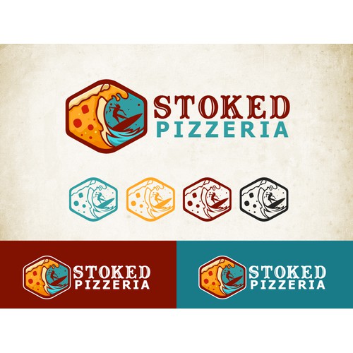 Create a killer logo for a growing pizzeria