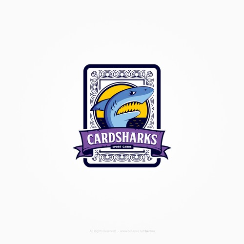 Logo concept for a sport trading card company