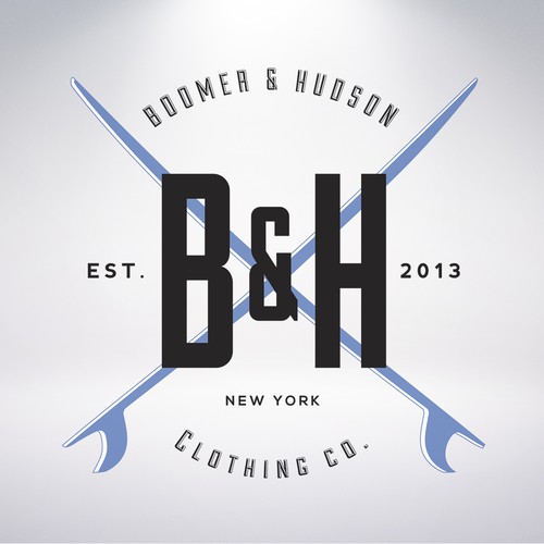 Create logo for a t shirt company. Existing logo attached. Nautical,Surf, Outdoor Sports theme.