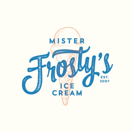 Ice Cream Shop rebranding for 10 year anniversary