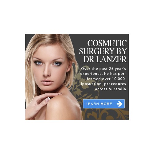 Create eye catching web banner for Cosmetic Surgery