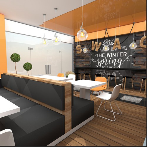 Fast Food interior concept