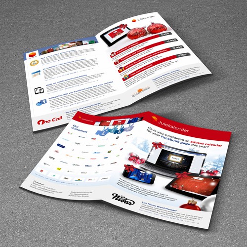 Julekalender.com needs a new brochure design