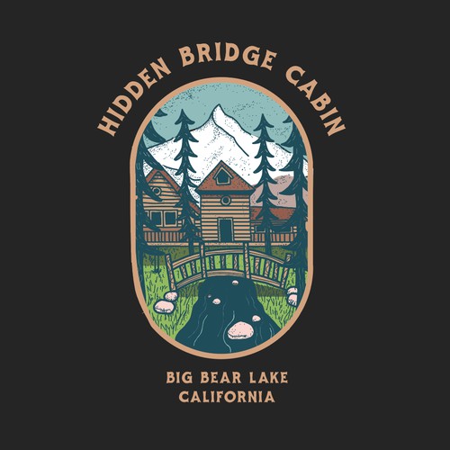 Hidden Bridge Cabin Logo 3