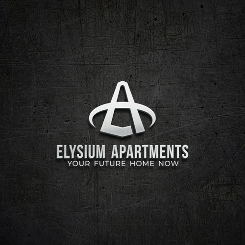 Elysium Apartments Logo Design