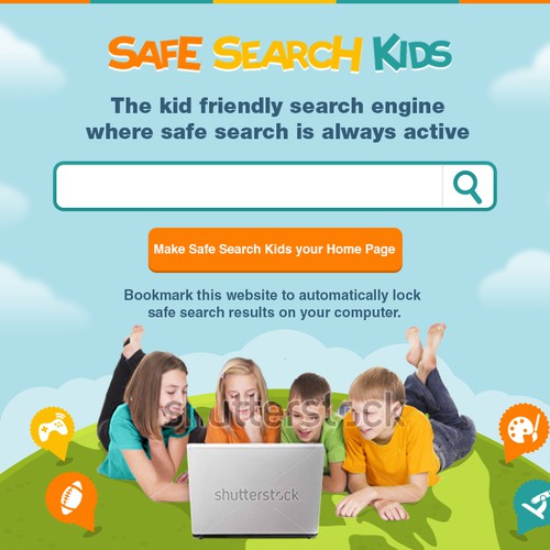 New website design wanted for Safe Search Kids