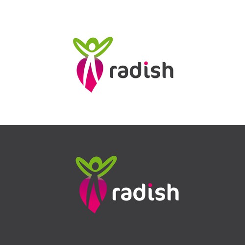 Logo concept for healthy food company