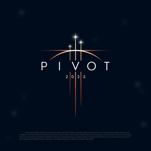 Logo concept for Pivot 2023