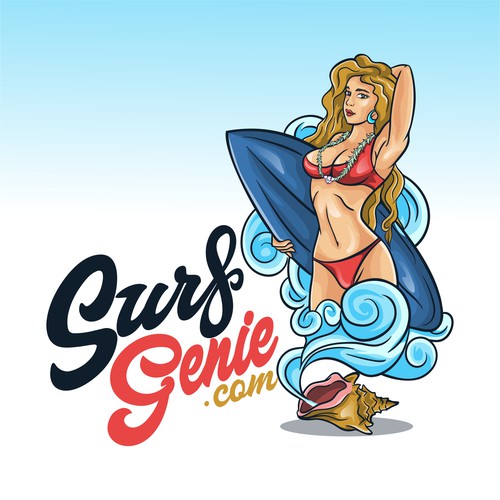 Surfing Website Logo