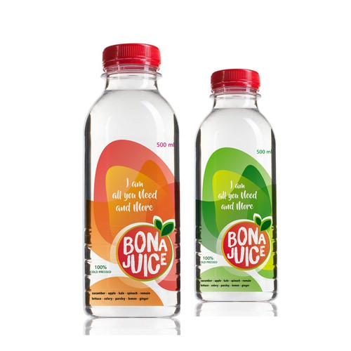 Bona Juice packaging