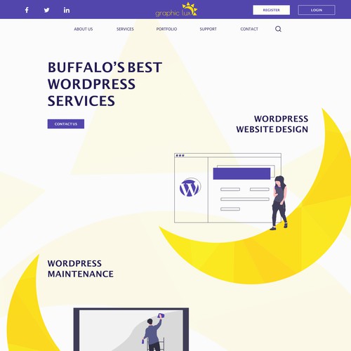 Modern Redesign for Agency Website