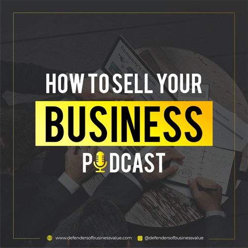 Business Podcast Cover Design