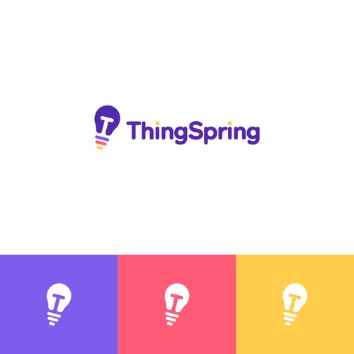 Modern Logo For ThingSpring