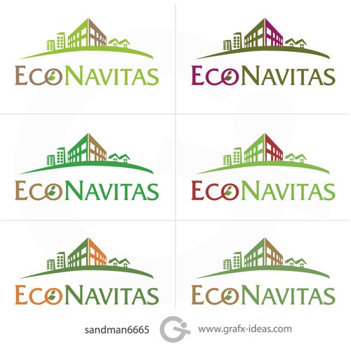 Logo for a revolutionary company in green building