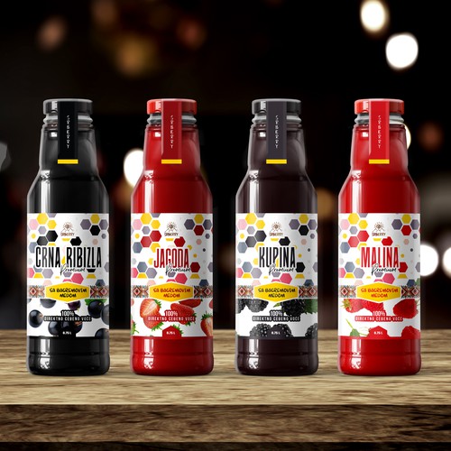 SrbBerry bottles