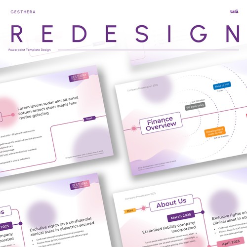 Powerpoint Template - Redesign 