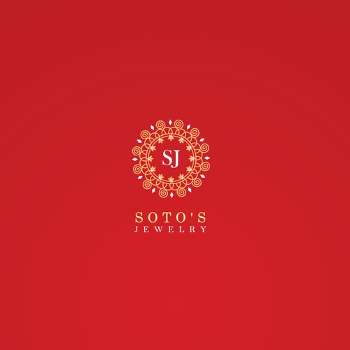 Intricate logo for a jewelry company