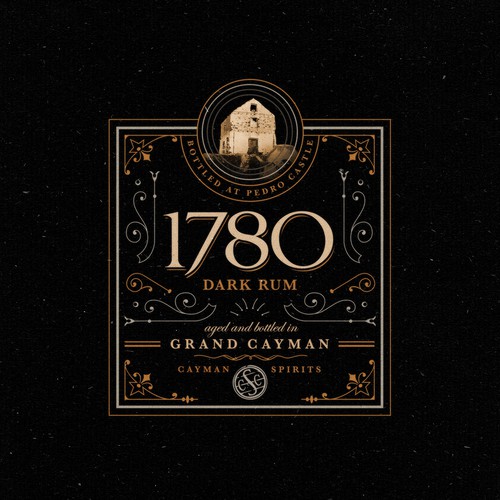 1780 Rum Packaging