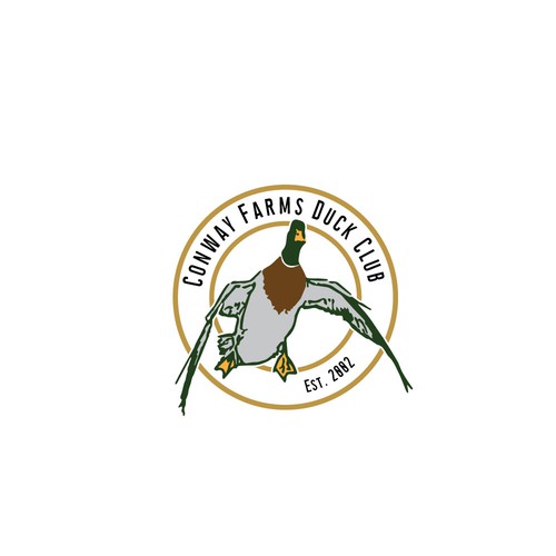 Duck farm logo