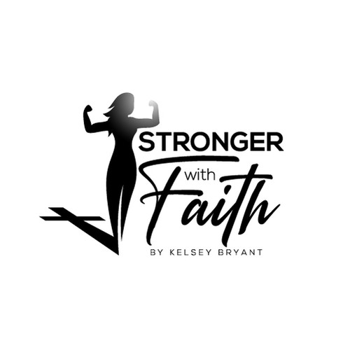 Strong Fitness Logo for Women with Christian Foundation 