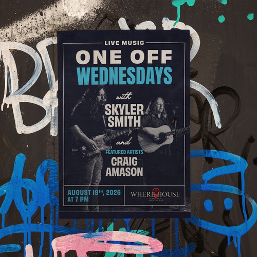 ONE OFF WED Poster Flyer