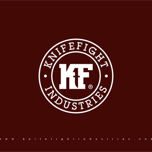 Logo for KF (Knifefight Industries)