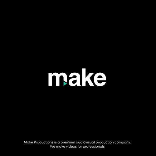 Winning logo for a film production company
