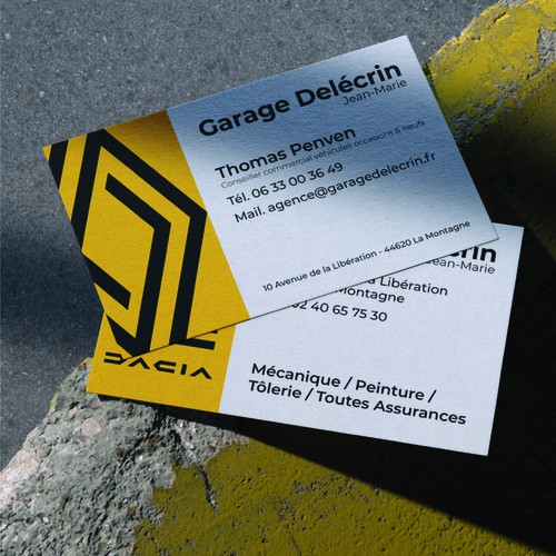 Car seller card